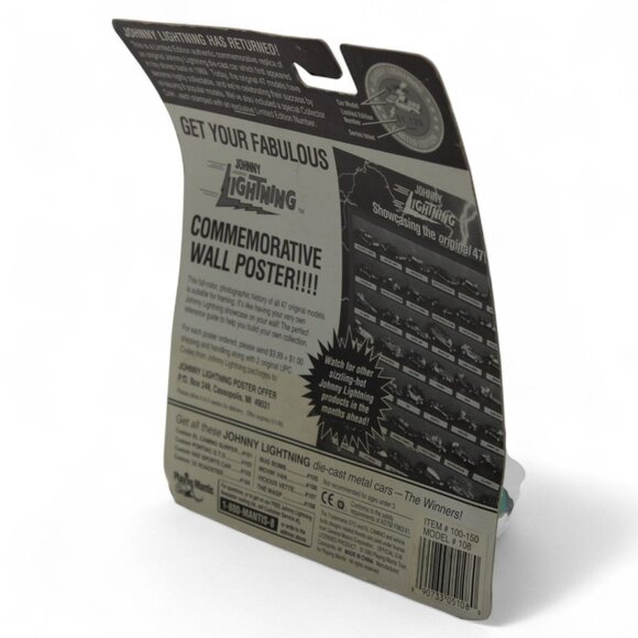 Johnny Lightning Limited Edition Commemorative Green Die-Cast Racing Car With L. - Picture 4 of 9